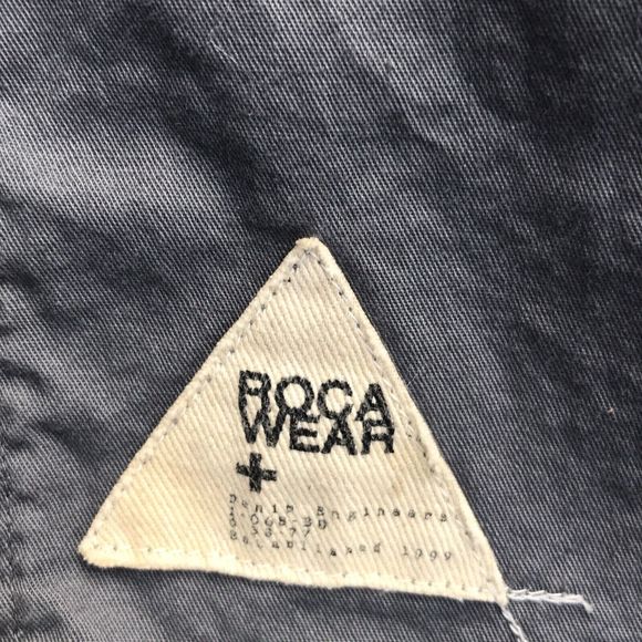 Rocawear Button Up Hip Hop Shirt Cotton Long Sleeve Mens Sz 3XL XXXL Gray - Picture 6 of 7